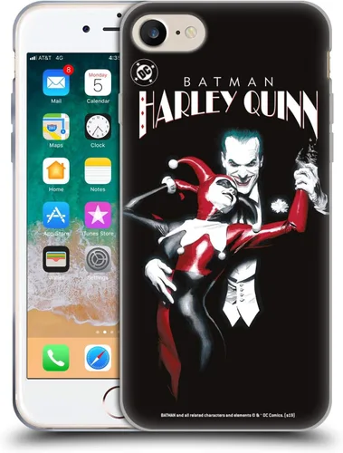Vista 66 de Head Case Designs Funda de gel suave con licencia oficial de The Joker DC Comics Arkham Asylum Character Art compatible con Apple iPhone 7