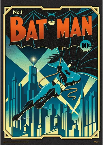 Vista 12 de MIGHTYPRINT DC Comics - Absolute Batman - Cubierta de la variante número 1 - Arte de pared de 17 x 24 pulgadas - Colección oficial - Ideal