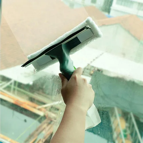 Vista 5 de MagiDeal Herramienta limpiador de ventanas con pulverizador para botellas