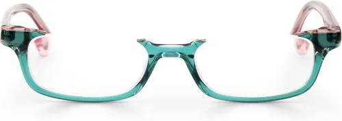 Vista 10 de Eyebobs What Heritance? Gafas de lectura unisex premium para mujeres y hombres Gafas de media llanta