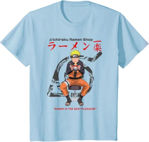 Vista 11 de Naruto Camiseta de anime Shippuden Ichiraku Ramen Shop Naruto Blanco