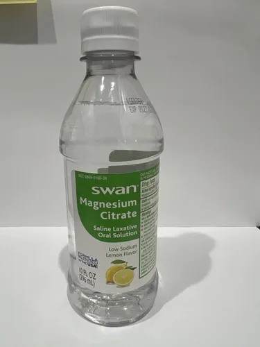 Vista 6 de Citrato de magnesio, solución oral, sabor natural a limón, laxantes para estreñimiento de acción rápida. Laxantes para estreñimiento, suavizantes