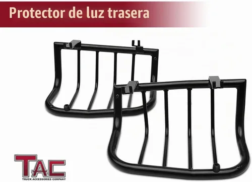Vista 5 de TAC - Protector de luz trasera para Toyota 4Runner TLG 1996-2002, luz trasera negra, 1 par