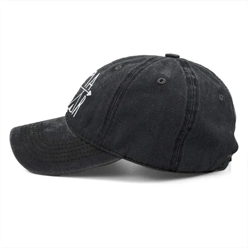 Vista 2 de OASCUVER Mama Bear - Sombrero de mezclilla ajustable para mujer, gorras de béisbol elásticas