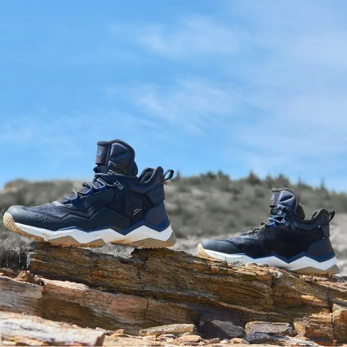 Vista 6 de RAX Botas de senderismo impermeables V-tex multifuncionales para hombre