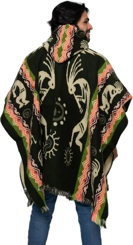 Vista 2 de Alpaca Land, Handmade Ecuadorean Alpaca Wool Ponchos