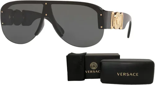 Vista 3 de Versace VE4391 Irregular Sunglasses for Men BUNDLE With Designer iWear Complimentary Eyewear Kit