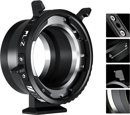 Vista 16 de VILTROX Adaptador de lente PL-L, anillo convertidor de lente de cámara, anillo adaptador compatible con lente PL a cámara de montaje en L Panasonic