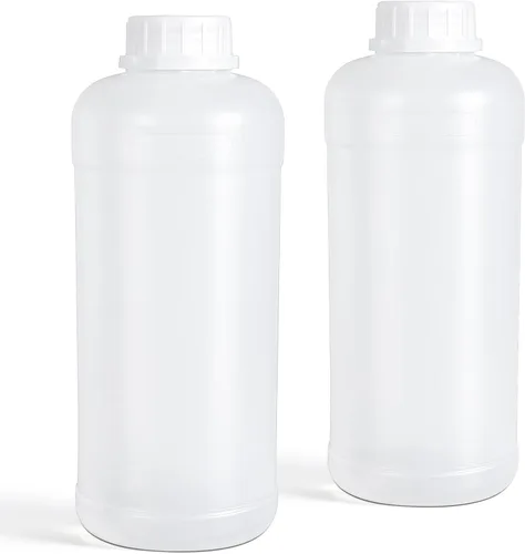 Vista 9 de DEMORA Botellas redondas de reactivo de laboratorio (semi-transparentes, 16 oz)