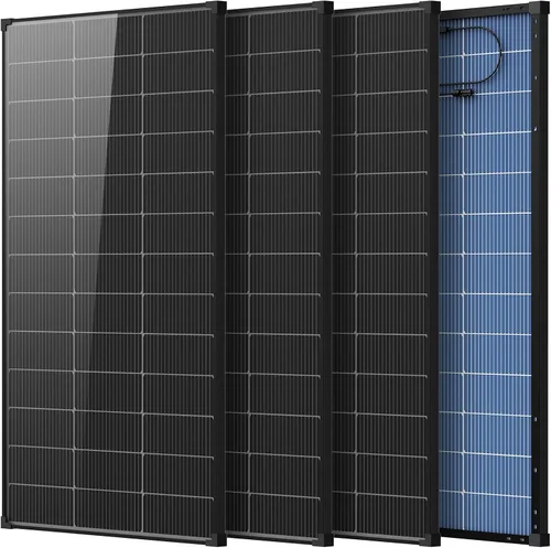 Vista 19 de 200 Watt Solar Panels N-Type 18BB Solar Panel 25.6% High-Efficiency Transparente