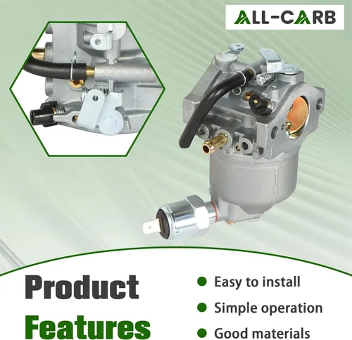 Vista 6 de ALL-CARB Repuesto de carburador AM128355 para John Deere LX188 LX279 LX289 17HP Reemplazo del tractor de césped para Kawasaki FD501V Motor