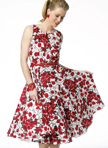 Vista 5 de BUTTERICK PATTERNS B5748 Vestido pequeño para señorita/señorita, talla A5 (6-8-10-12-14)