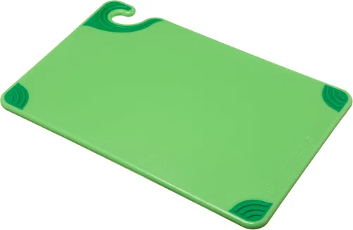 Vista 13 de San Jamar Saf-T-Grip Co-Polymer colección de tabla de cortar, Azul, 1