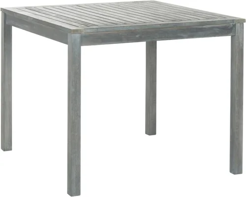Vista 3 de SAFAVIEH Outdoor Living Collection Montclair - Juego de comedor de 5 piezas Gris ceniza/beige