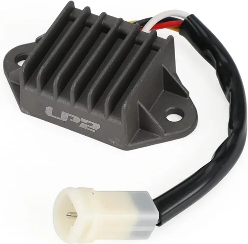 Vista 5 de Regulador de voltaje de motocicleta rectificador para Yamaha YFM200 YFM200 Moto-4 200 1985, YFM200 YFM200DX Moto-4 200 1984-1988, YTM200E Tri-Moto