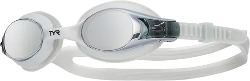 Vista 5 de TYR Swimple - Gafas de natación metalizadas para niños con espejo para entrenamiento y recreación - Protección anti-vaho, UVA/UVB