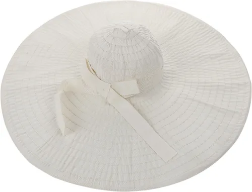 Vista 3 de Sombrero de sol de ala súper ancha para mujer, sombrero de playa extra grande, plegable, protección solar de verano, gorra de viaje al aire libre