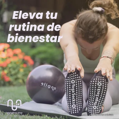 Vista 6 de Kit Esencial de Pilates Aligna Set Completo para el Hogar para Equilibrio, Flexibilidad y Fuerza Set de 8 Piezas con Anillo de Pilates