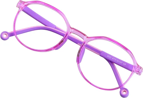 Vista 9 de VisionGlobal Lentes de bloqueo de luz azul para niños, antifatiga ocular y borrosos, gafas de computadora, antirreflejos