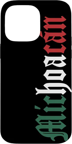 Vista 21 de Michoacan - Funda para iPhone 17 (diseño de bandera mexicana)