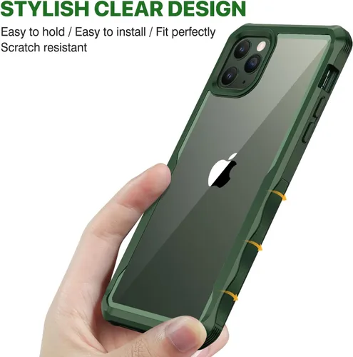 Vista 432 de CENHUFO Funda de privacidad para iPhone 11 Pro, funda de cuerpo completo con protector de pantalla de privacidad de vidrio templado 9H integrado