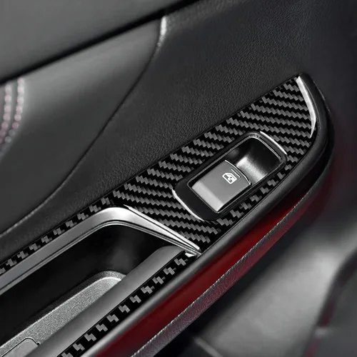 Vista 6 de AIRSPEED Adhesivo para panel de interruptor de control de ventana de puerta Subaru WRX, decoración interior para Subaru WRX Saloon 2018 2019 2020