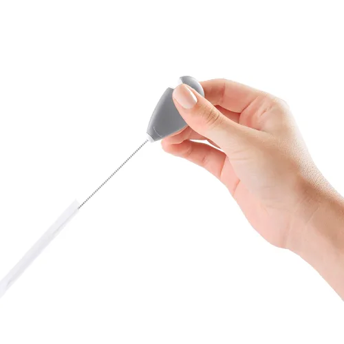 Vista 8 de OXO Tot - Juego de limpieza para botellas y tazas, color gris