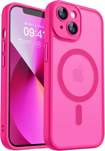 Vista 123 de CANSHN Funda magnética compatible con iPhone Air (6.5 pulgadas), mejorada [protección completa de la cámara] [compatible con Magsafe]