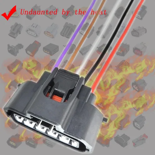 Vista 2 de Nuevo Sensor Medidor de Flujo de Aire MAF Compatible con Mazda 2 3 323 5 6 626 B 197400-2010 (Arnés de Conector de Enchufe)