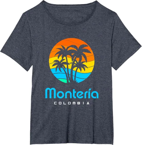 Vista 67 de Camiseta Montería Colombia, Negro