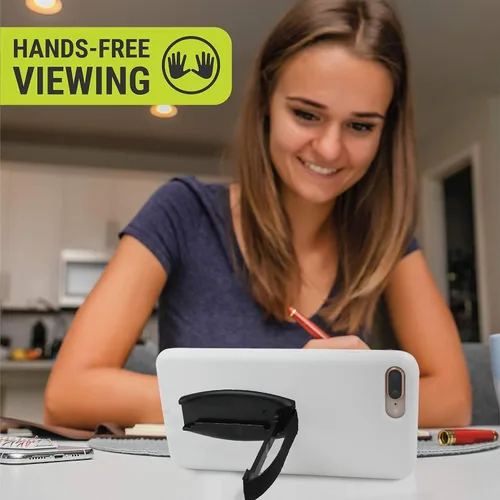 Vista 4 de Gear Beast Agarre universal para teléfono celular, soporte elástico ultra delgado para dedos y soporte para teléfono