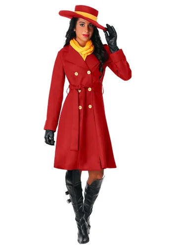 Vista 6 de Disfraz de Mujer Carmen Sandiego Multicolor