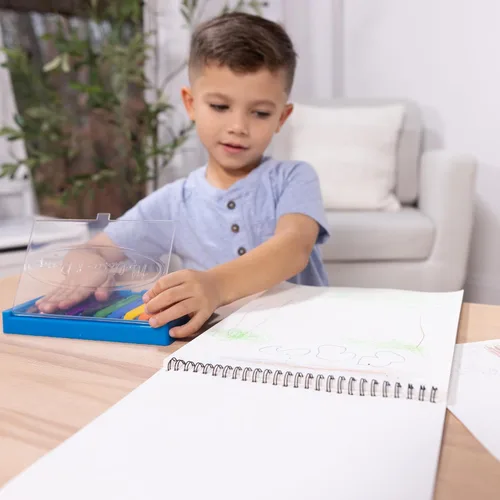 Vista 6 de Melissa & Doug Bloc de bocetos (9) - Certificado FSC Professional-Quality Paper, For Pencils Markers & Crayons, Encourages Creative Expression
