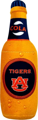 Vista 10 de NCAA Alabama Crimson Tide HOT Dog - Juguete de peluche para perros y gatos, juguete de peluche para perros y gatos con chirriador interior y hermoso