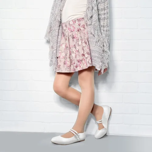 Vista 3 de MIXIN Zapatos de vestir para niñas, zapatos Mary Jane para niña, zapatos de ballet para el regreso a la escuela, zapatos de princesa para boda