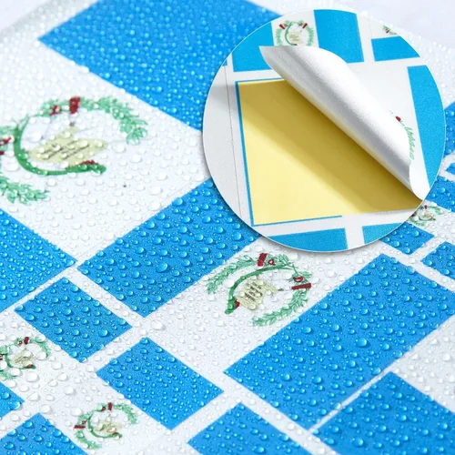 Vista 3 de CANTENDO Paquete de 3 calcomanías de bandera de Guatemala, calcomanías reflectantes de vinilo para automóvil, calcomanías impermeables