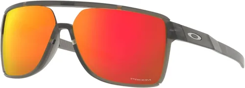 Vista 2 de Oakley Gafas de sol rectangulares Oo9147 Castel para hombre