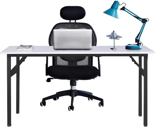 Vista 39 de Need Escritorio pequeño plegable para computadora, mesa de escritura