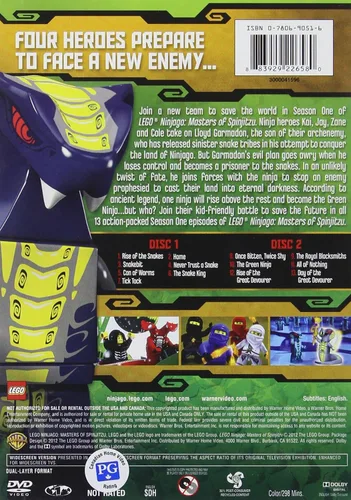 Vista 2 de LEGO Ninjago The Complete First Season (DVD)