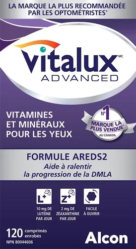 Vista 3 de Vitalux Multivitamínico ocular avanzado, 120 tabletas