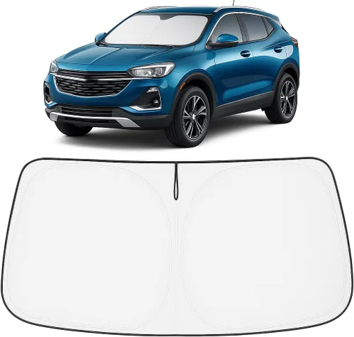 Vista 183 de Proadsy Parasol para parabrisas Rivian R1S 2022-2025 2026 de 4 capas plegable, protector de parasol frontal que bloquea los rayos UV, mantiene