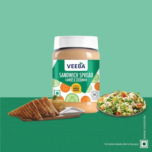 Vista 6 de Veeba Sandwich de zanahoria y pepino para untar 9.88 oz