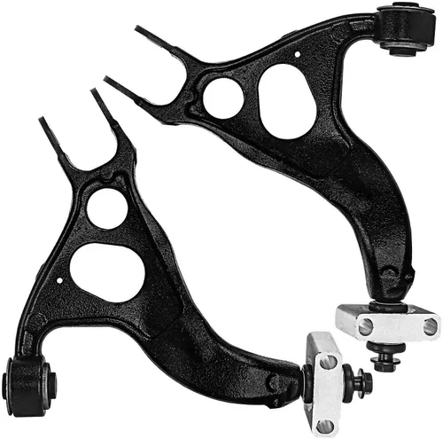Vista 77 de Detroit Axle - 2 piezas Brazos de control superior delanteros para BMW X5 2007-2018 X6 2008-2019 Brazos de control superior con juntas esféricas