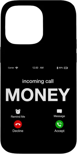 Vista 21 de Incoming Call Money is Calling Illustration Graphic Designs - Carcasa para iPhone 17