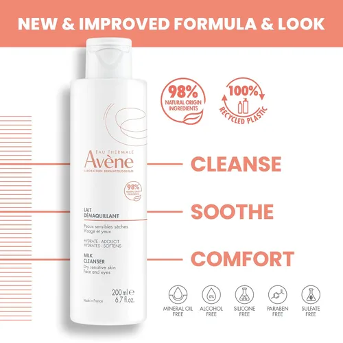 Vista 2 de Avène Limpiador de leche suave
