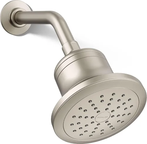 Vista 15 de Kohler 33631-G-BL Cinq™ Ducha redonda de función única con filtro, 1.75 gpm, negro mate