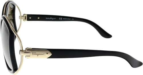 Vista 3 de Salvatore Ferragamo SF719S-001 - Lentes de sol SF719S para mujer, color negro, 5222130