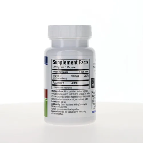 Vista 4 de Prevagen Extra Strength - 30 cápsulas (suministro para 1 mes) Formulado para tu cerebro 20 mg de apoaequorina más vitamina D3