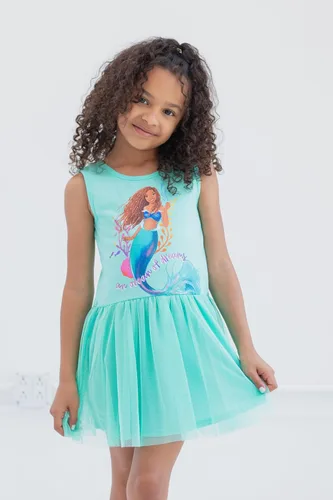 Vista 2 de Disney Lilo & Stitch - Vestido de tul de princesa Ariel para niñas pequeñas y grandes