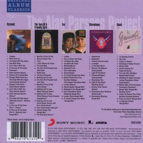 Vista 2 de Original Album Classics Pyramid The Turn Of A Friendly CardEveSte ReotomyGaudi